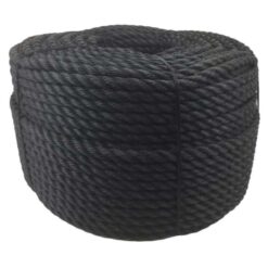 Black Staplespun Decking Rope, Decking Rope