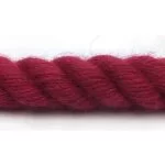 24mm Burgundy Polyspun Rope - Sample