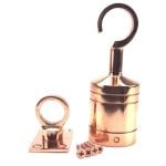 36mm Copper Bronze Hook And Eye Plate Rope Fittings