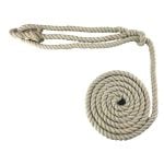 20mm Natural Cotton Plain Rope Halter x 8 Foot