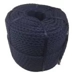 12mm Navy Blue Nylon 8 Strand Octoplait Sinking Rope (220 Metre Coil)