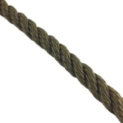 rs olive 3 strand nylon rope 4