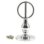 24mm Polished Chrome Standard Handrail Brackets Rope Fittings