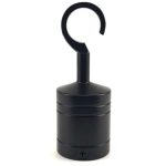 28mm Powder Coated Black Hook Rope Fitting