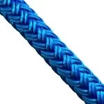 10mm Royal Blue Double Braid Polyester Anchor Rope (By The Metre)