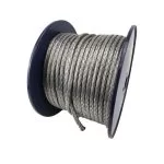 5mm Silver Dyneema (HMPE) Rope 1000 Metre Reel