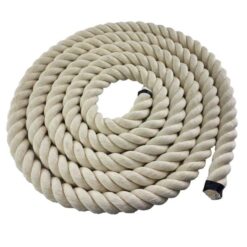 Synthetic White Cotton Rope - Coil