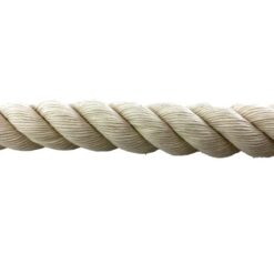 Synthetic White Cotton Rope - Metre
