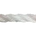 6mm White Staplespun Rope (By The Metre)