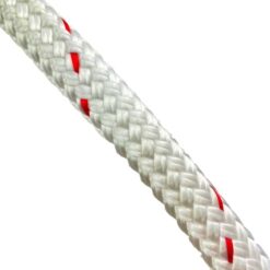 rs white with red fleck double braided polyester 5
