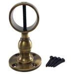 40mm Antique Brass Standard Handrail Brackets Rope Fittings