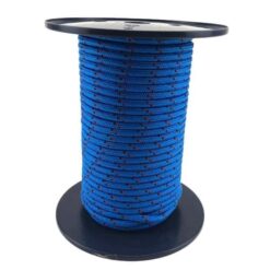 rs blue with black and red fleck braided polypropylene rope 1