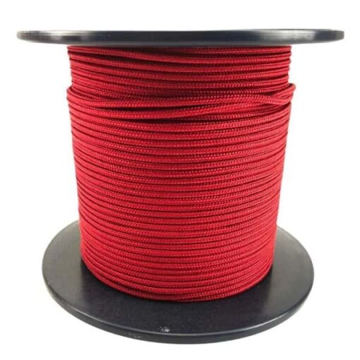 rs burgundy bradied polyester rope 1