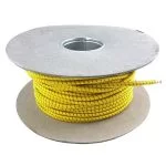 **Special** 6mm Yellow With Blue Fleck Elastic Bungee Shock Cord 100 Metre Reel