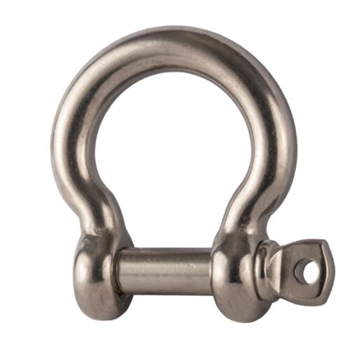10mm bow shackle with screw pin 316 marine grade stainless steel 3