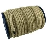 6mm Natural Hemp Rope x 100 Metre Reel