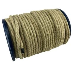 Hemp Rope, Natural, 100% Hemp 6mm