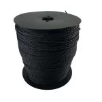 4mm Black Polypropylene Rope 500 Metre Reel