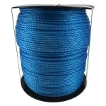 6mm Blue Polypropylene Rope 500 Metre Reel
