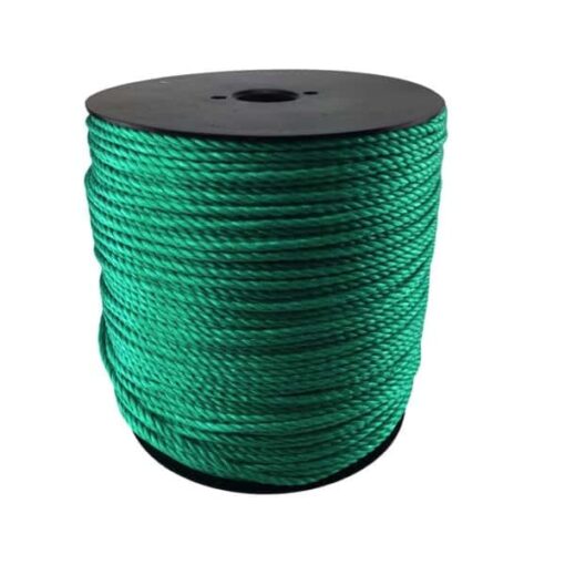 rs green polypropylene rope reel 1