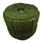 12mm Olive Nylon 8 Strand Anchor Rope (220 Metre Coil)