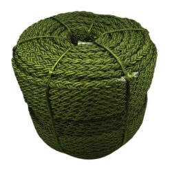 rs olive 8 strand nylon rope 1