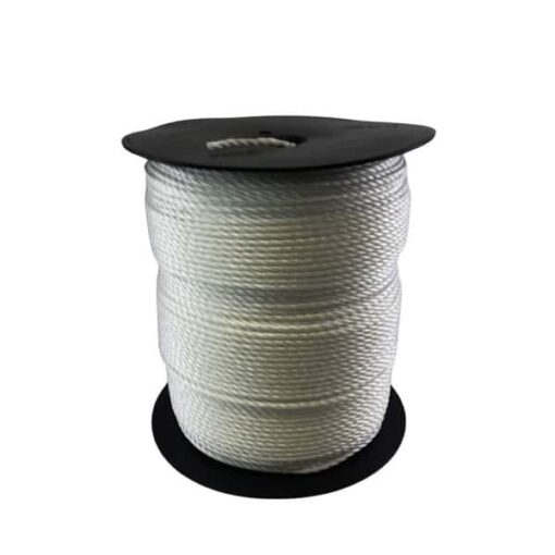 rs white polypropylene rope reel 1
