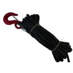 Black Dyneema Winch Lines