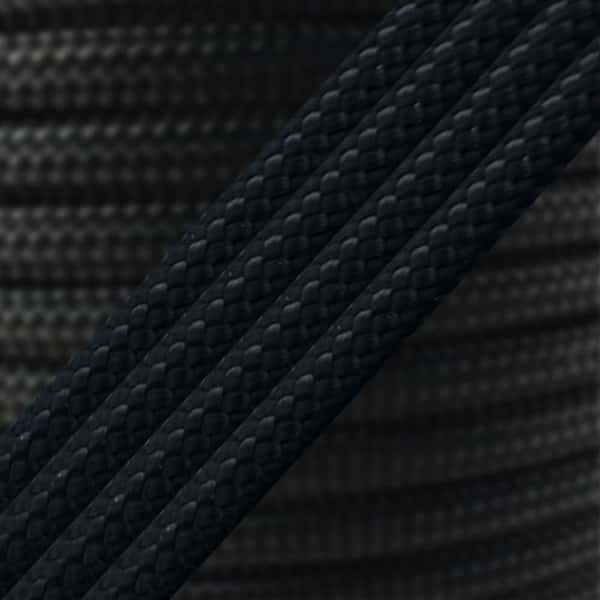 Black Paracord - RopeServices UK