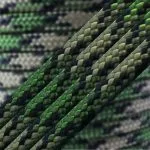 Paracord Type III 550 Green Camo 300 Metre Reel