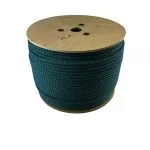 12mm Blue Natural Cotton Rope On A Reel