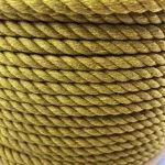 4mm Gold Natural Cotton Rope x 75 Metres