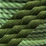 14mm Green Natural Cotton Rope (By The Metre)