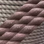 Natural Light Pink Cotton Rope - Sample