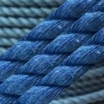 10mm Sky Blue Natural Cotton Rope (By The Metre)