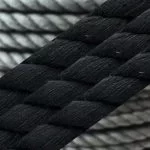 8mm Slate Grey Natural Cotton Rope (By The Metre)