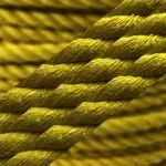 10mm Yellow Natural Cotton Rope (By The Metre)