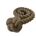 Natural Jute Decking Rope With Man Rope Knot One End