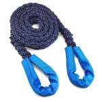 Navy Blue 8 Strand Nylon Kinetic Recovery Tow Rope - Custom Made