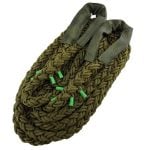 Olive 8 Strand Nylon Kinetic Recovery Tow Rope - Custom Made