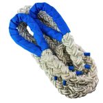 40mm White 8 Strand Nylon Kinetic Tow Rope x 4 Metres