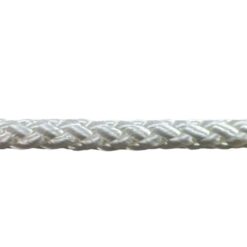 braided polyester rope white 4