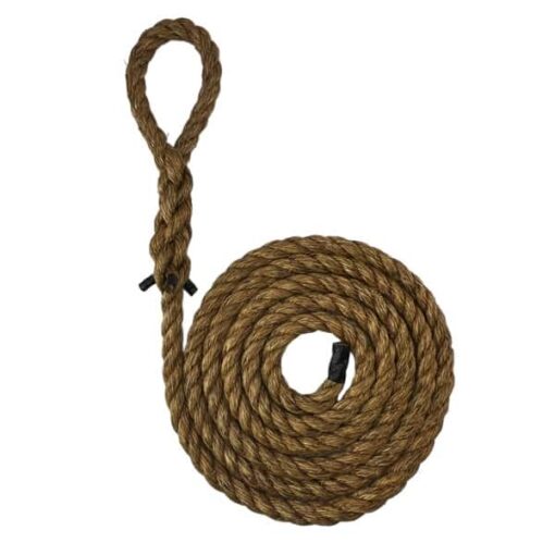 natural manila gym rope with soft eye 1
