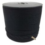 16mm Black Polyester Rope On A Reel