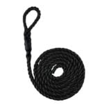 Black Polypropylene Sled Prowler Pulling Rope With Soft Eye