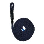Navy Blue 8 Strand Nylon Sled Prowler Pulling Rope With Soft Eye