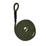 Synthetic Olive Sled Prowler Pulling Rope With Soft Eye