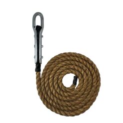 natural manila gym rope with tulip fitting 1