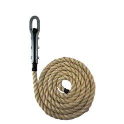 natural sisal gym rope with tulip fitting 1