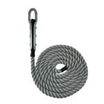 Synthetic Grey Gym Rope With Tulip Fitting